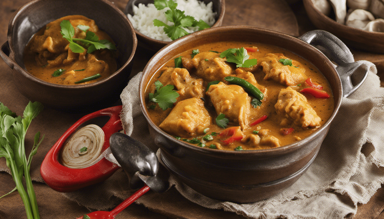 Clay Pot Fish Curry Dish