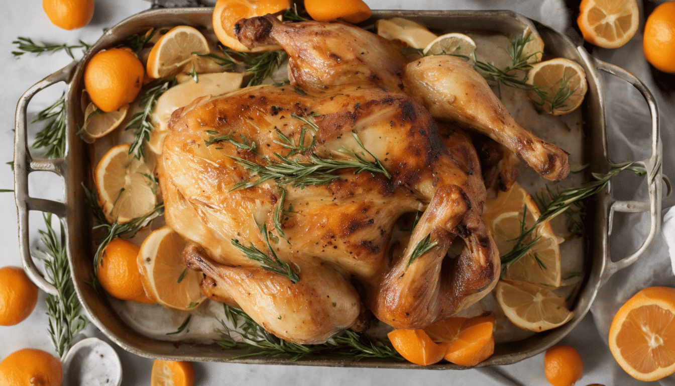 Clementine Roasted Chicken