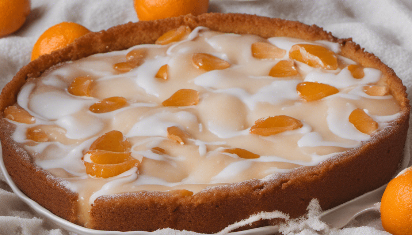 Clementine and Almond Syrup Cake