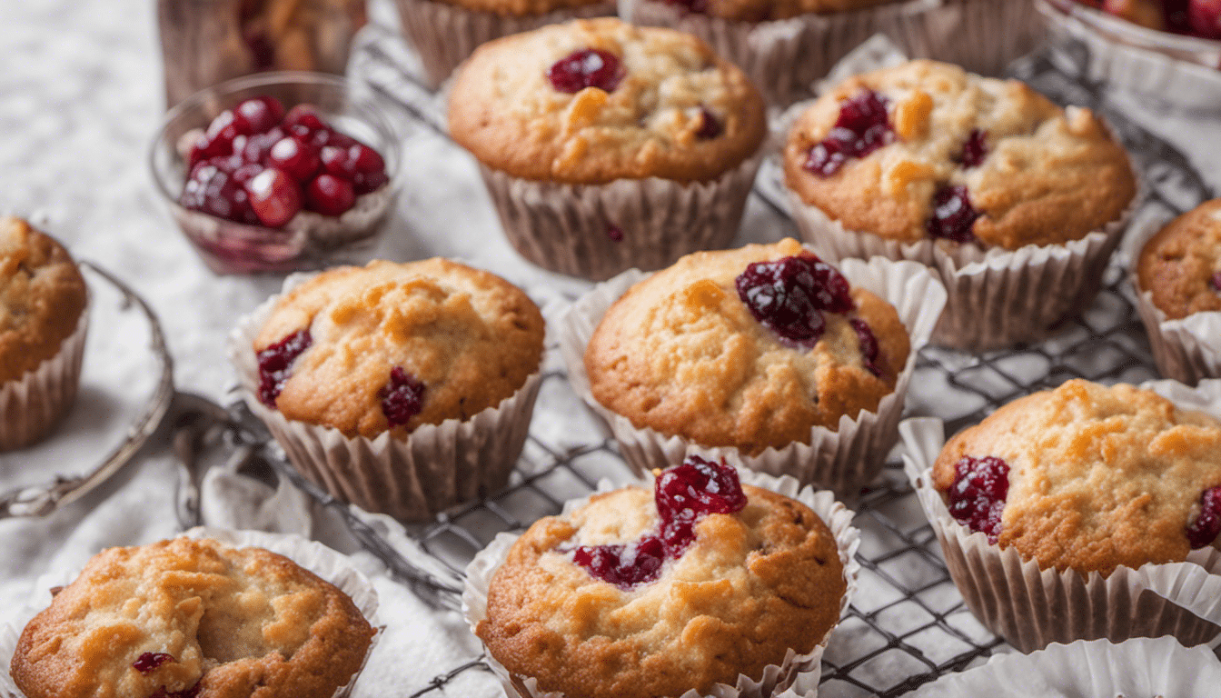 Clementine and Cranberry Muffins