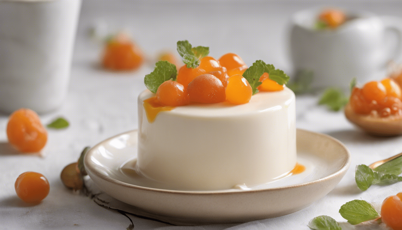 Cloudberry Panna Cotta