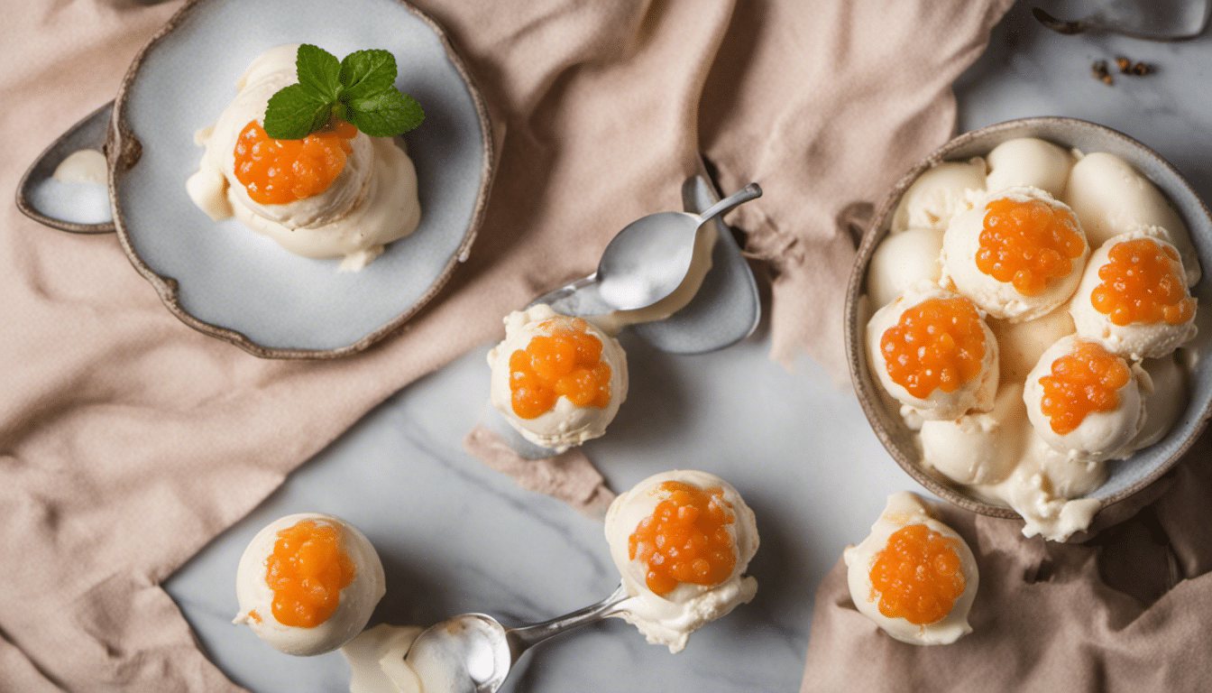 Cloudberry and Vanilla Ice Cream from Gourmet Guru