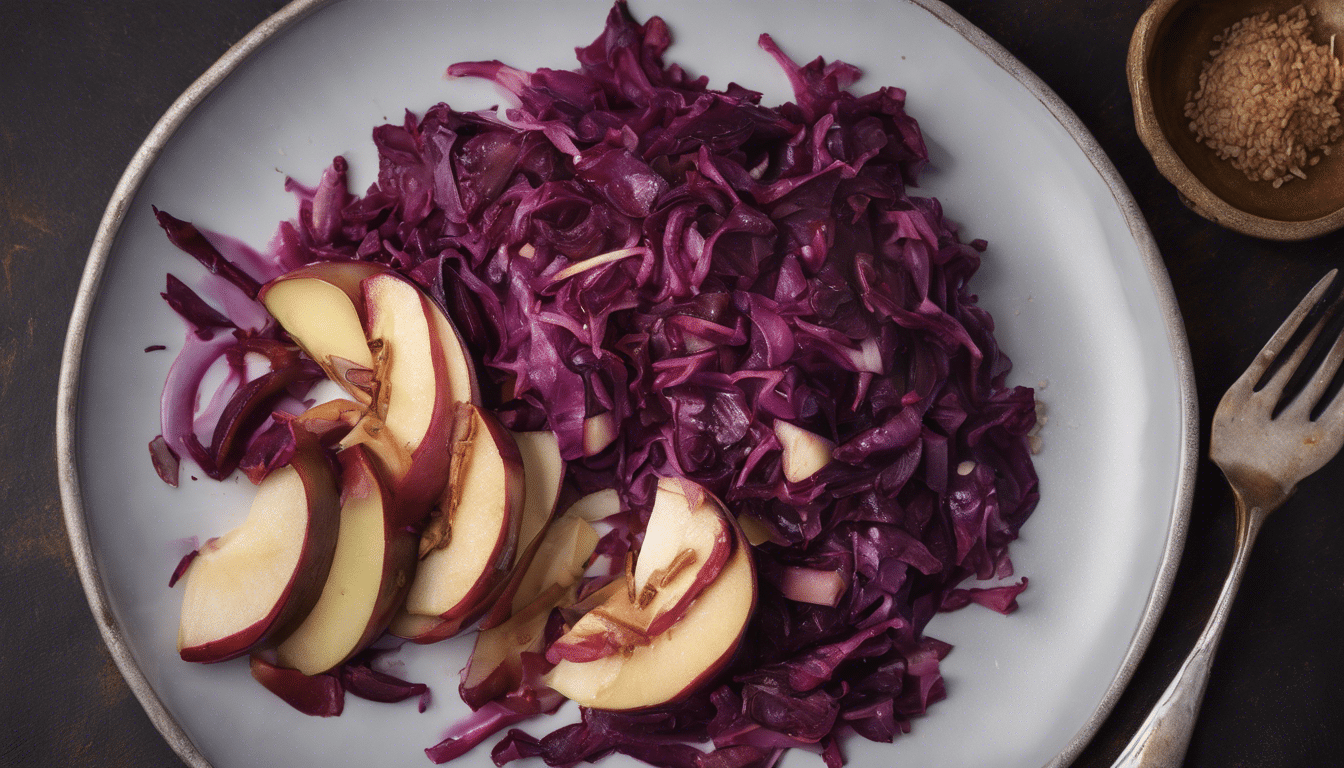 Clove-spiked Red Cabbage and Apple