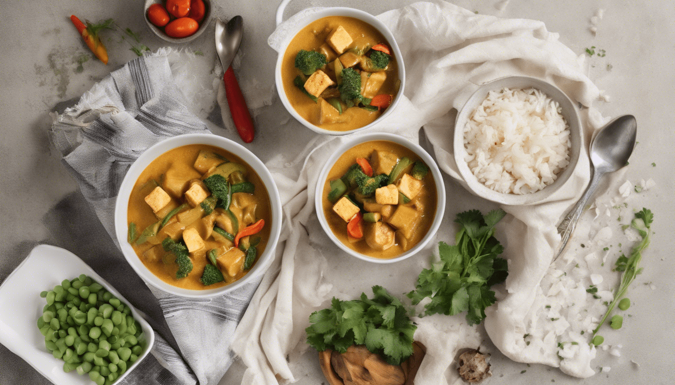 Coconut Curry with Tofu and Vegetables