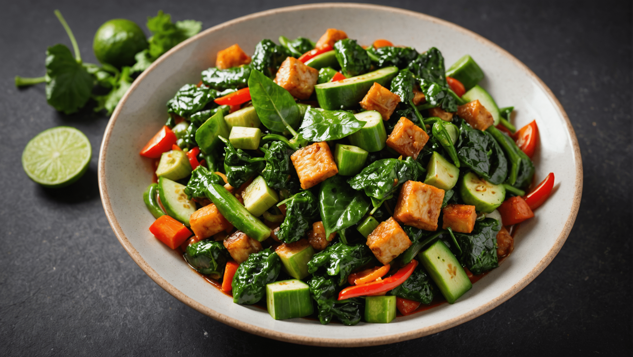 Coconut Ivy Gourd Stir Fry