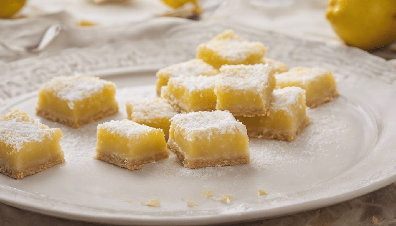 Coconut Lemon Bars