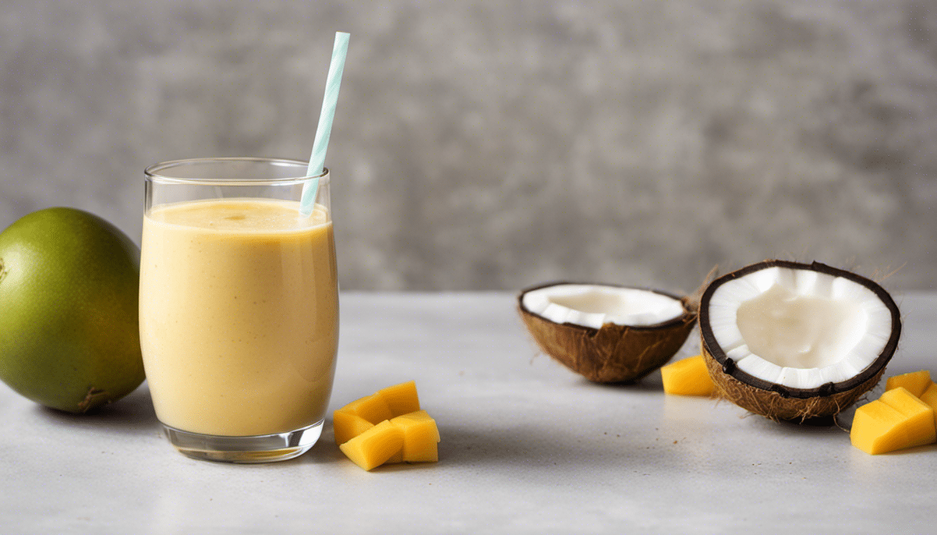 Coconut Mango Smoothie