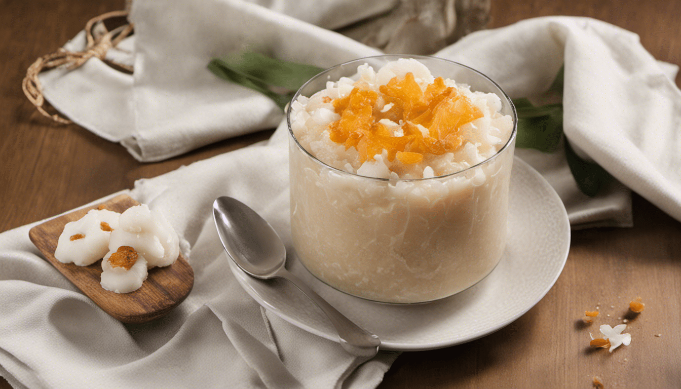 Coconut Sago Dessert Recipe