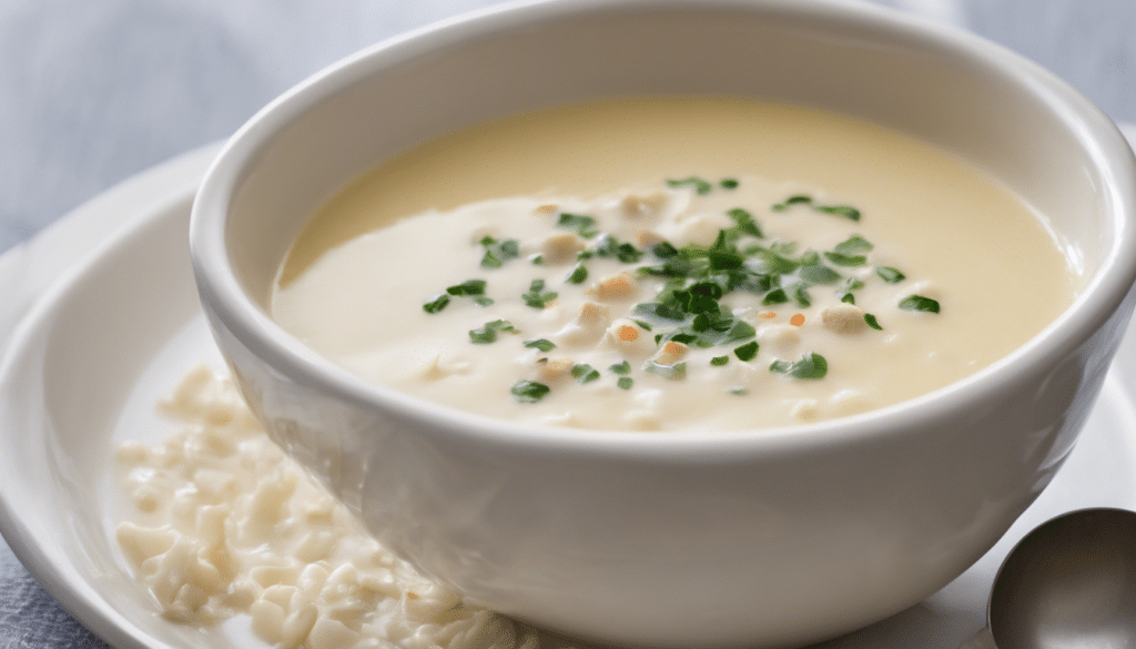 Creamy Elephant Garlic Soup