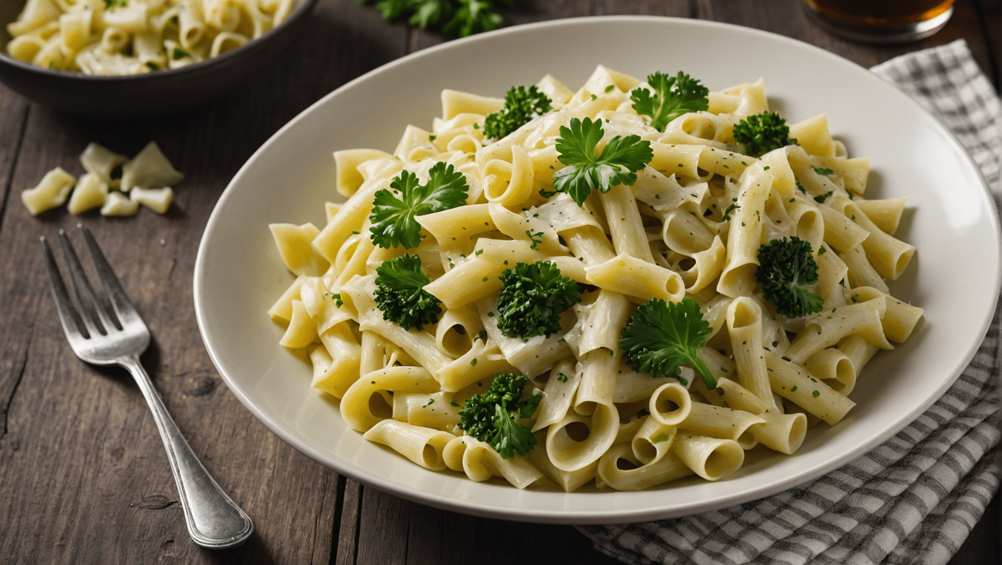 Creamy Kerguelen Cabbage Pasta