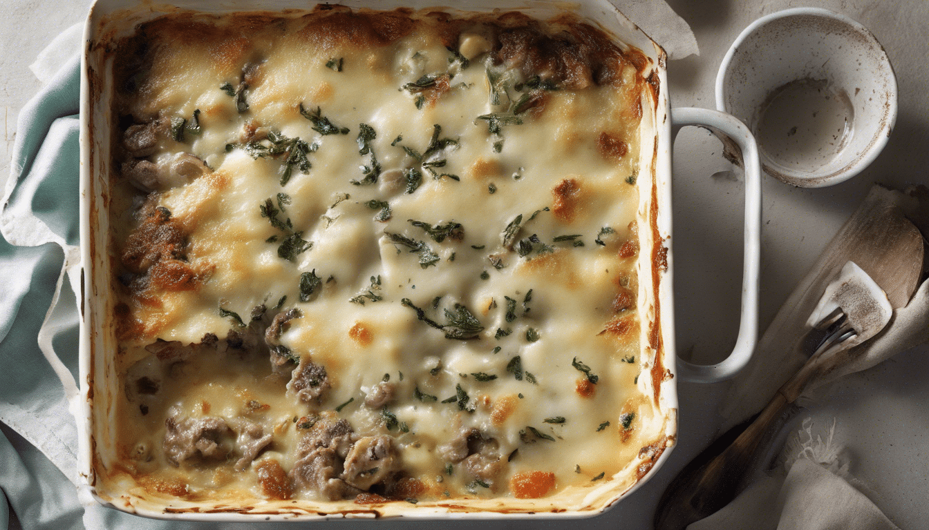 Creamy Lambs Quarters Gratin