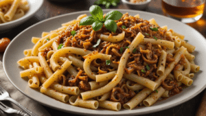 Creole Caramelized Onion Pasta