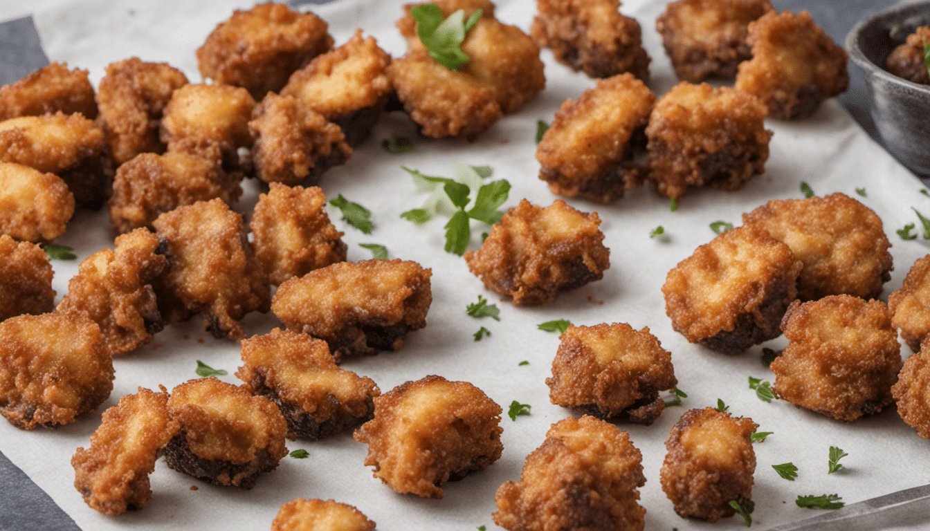 Crispy Mushroom Nuggets