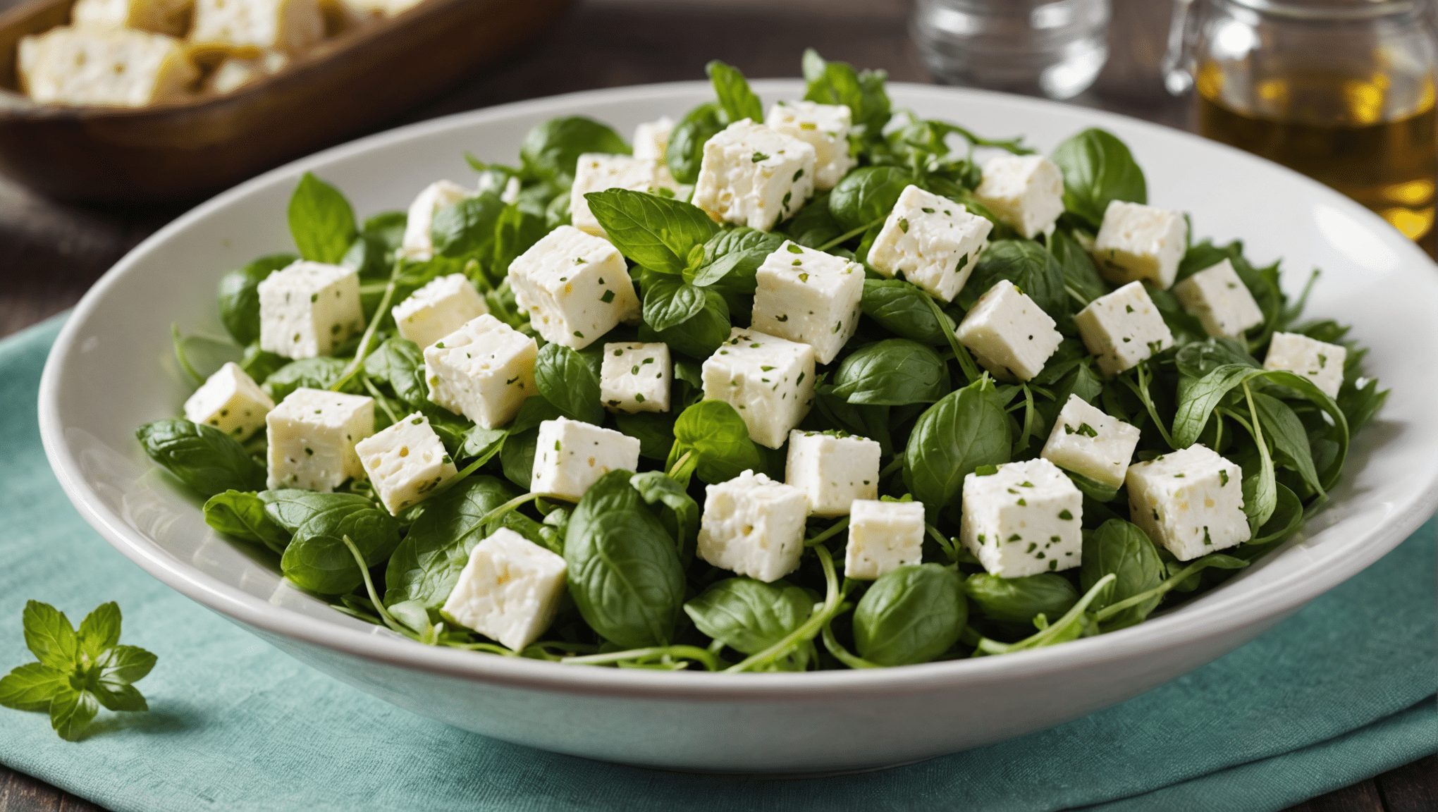 Cucumis prophetarums, Feta and Mint Salad