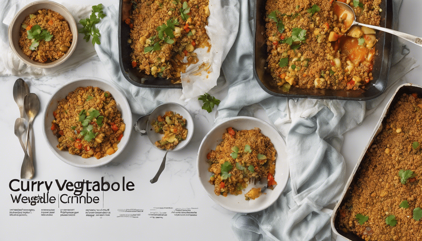 Curry Vegetable Crumble