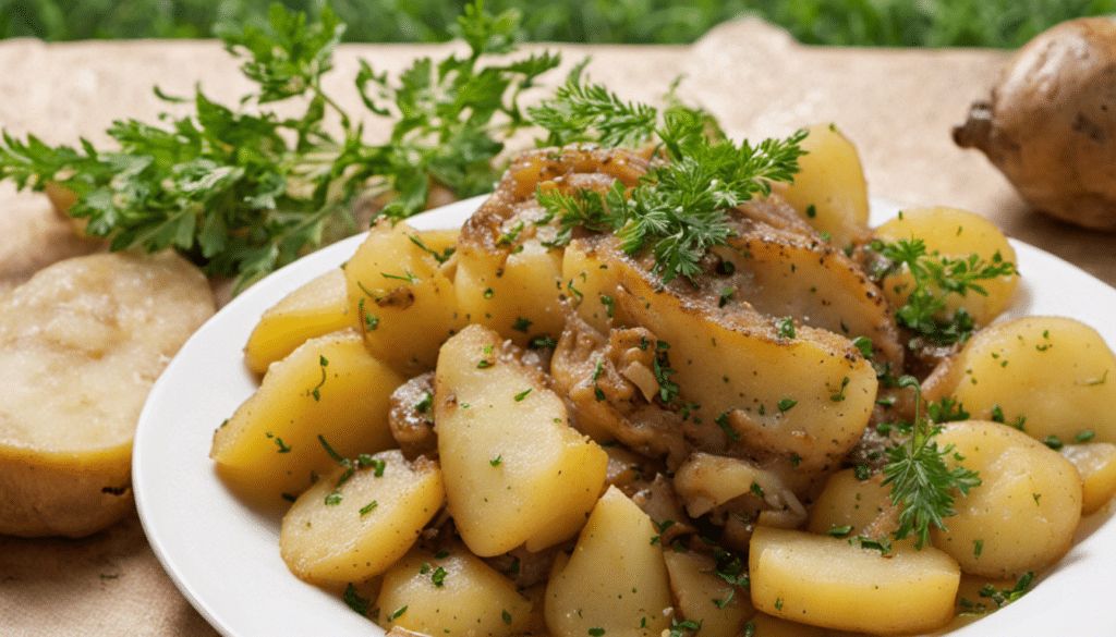 Cuttlefish with Potatoes