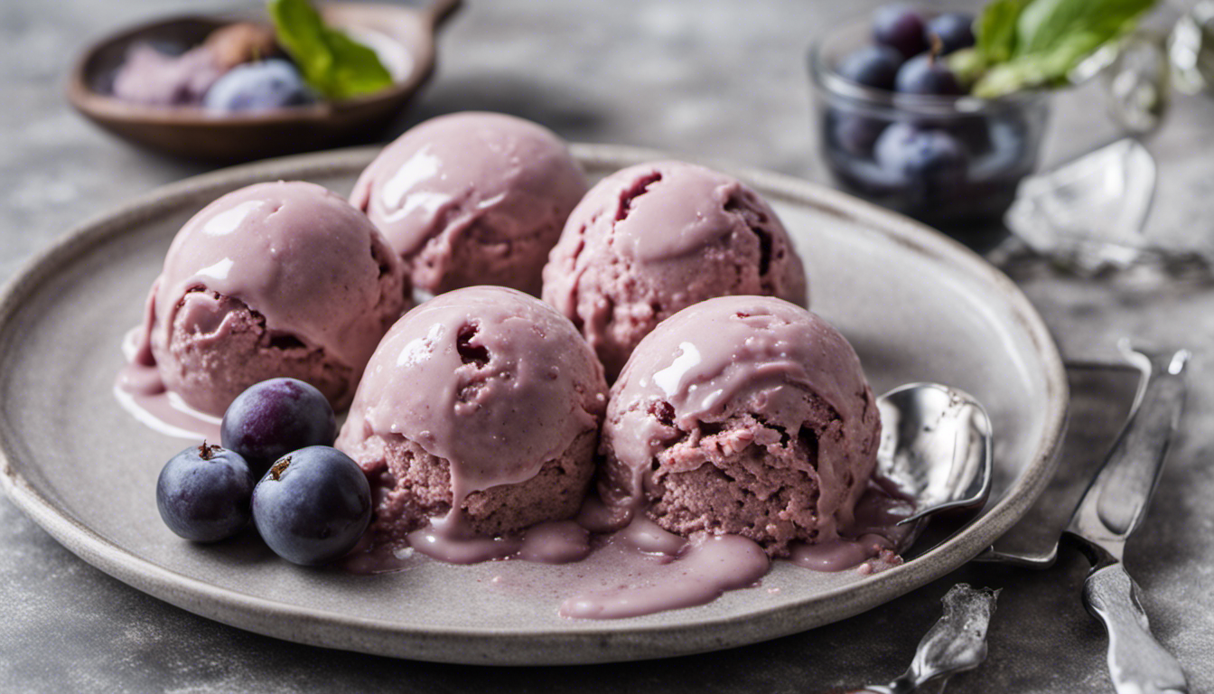 Damson Ice Cream