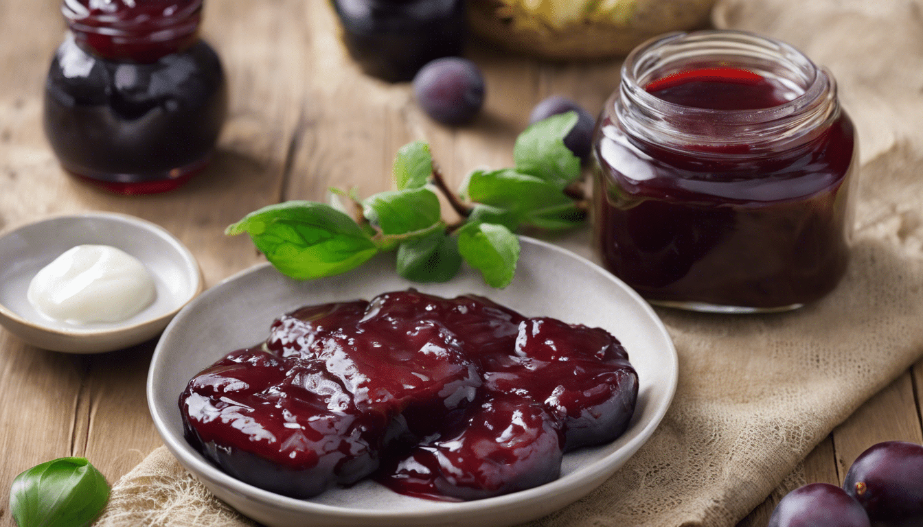 damson plum sauce