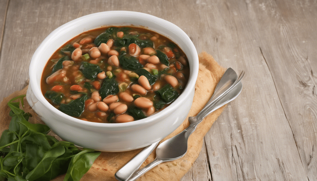 Dolichos Beans and Spinach Stew