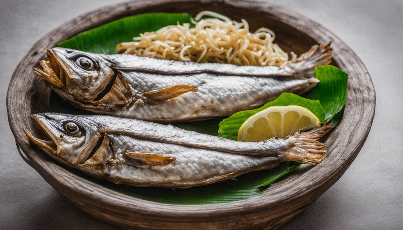 Dried and Fried Milkfish
