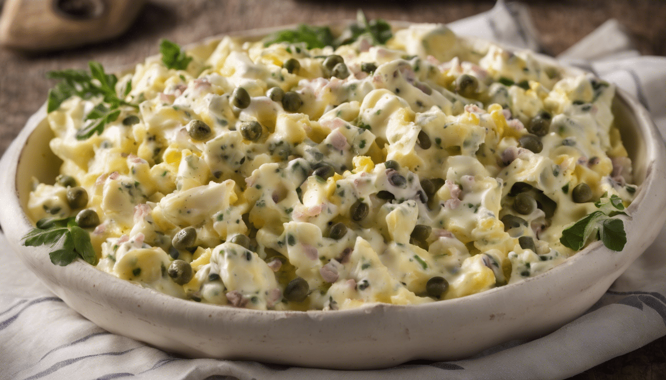 Egg salad with capers