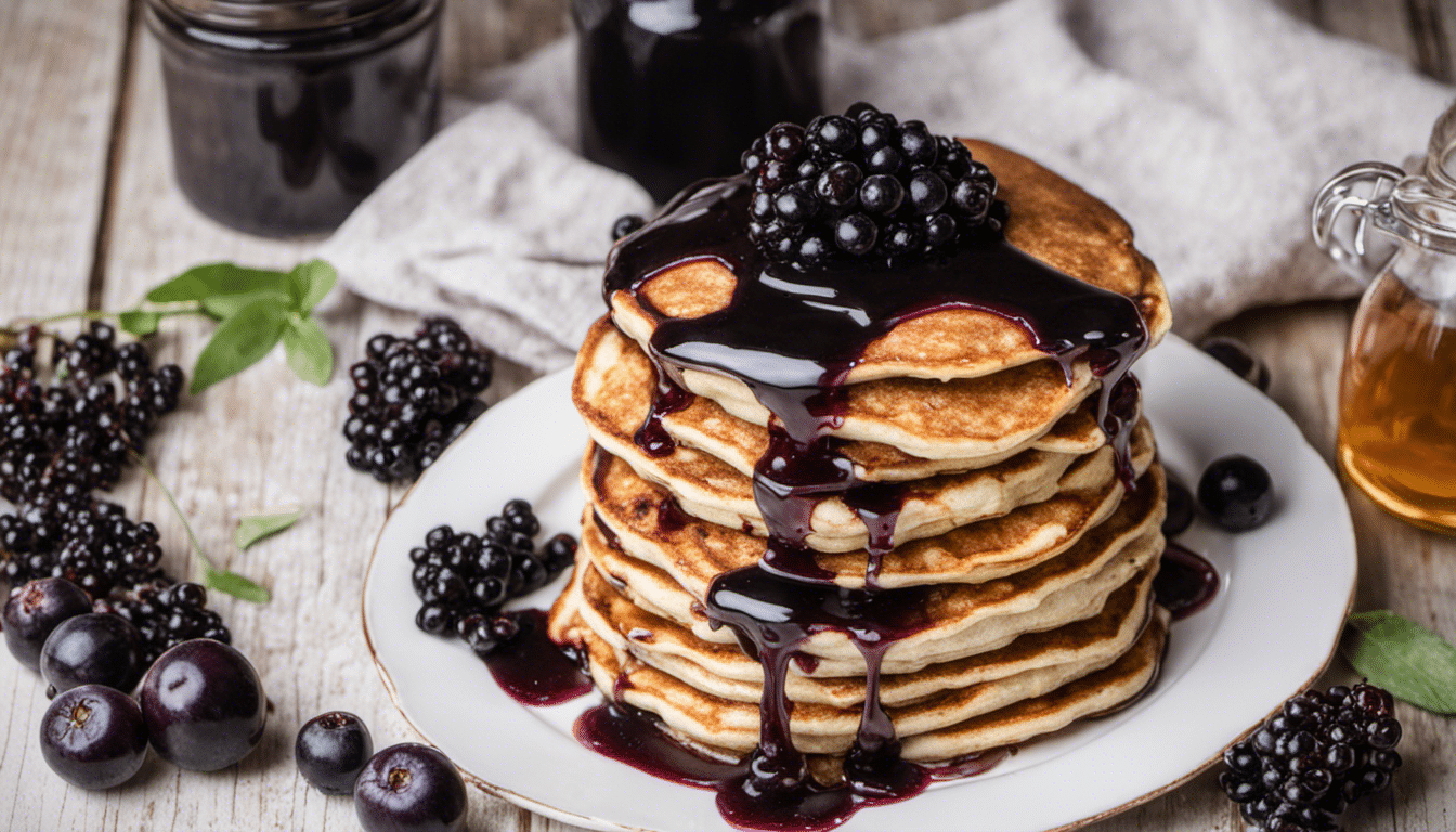 Elderberry Pancake Syrup