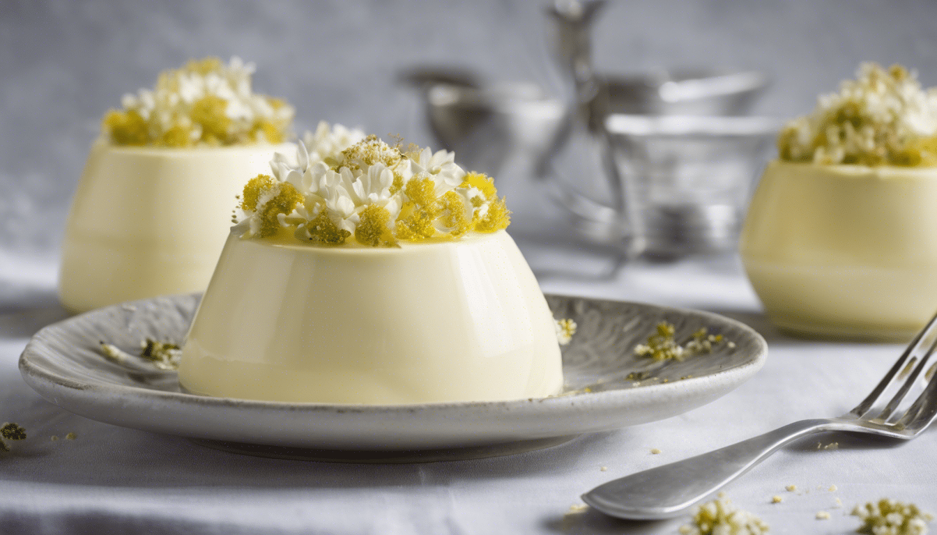 Elderflower and White Chocolate Mousse