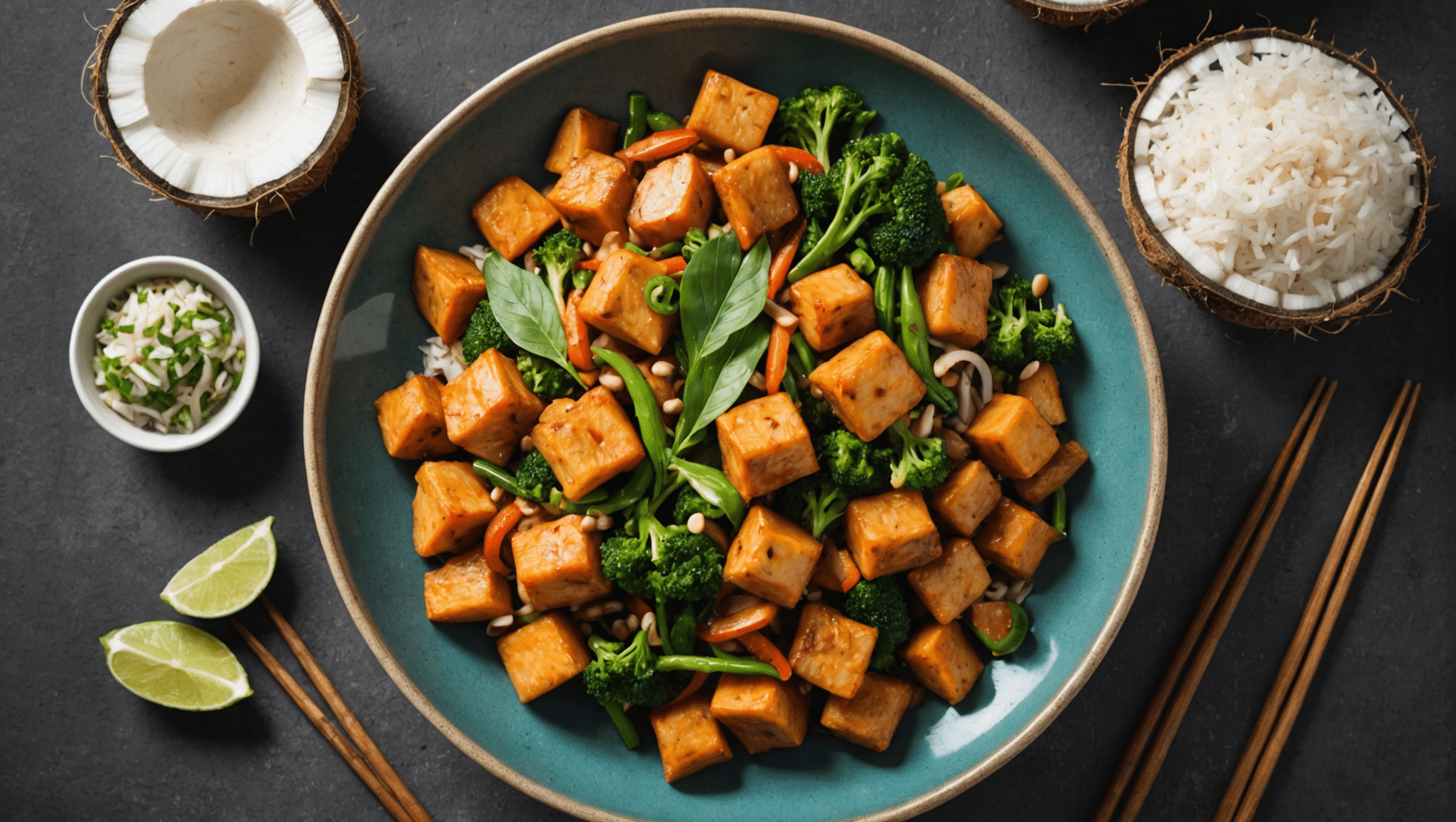 Elephant Foot Yam and Coconut Stir Fry