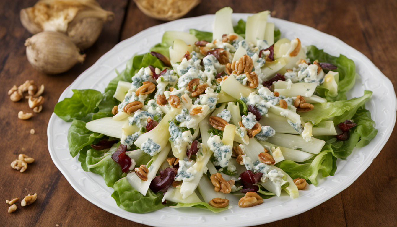 Endive, Blue Cheese and Walnut Salad