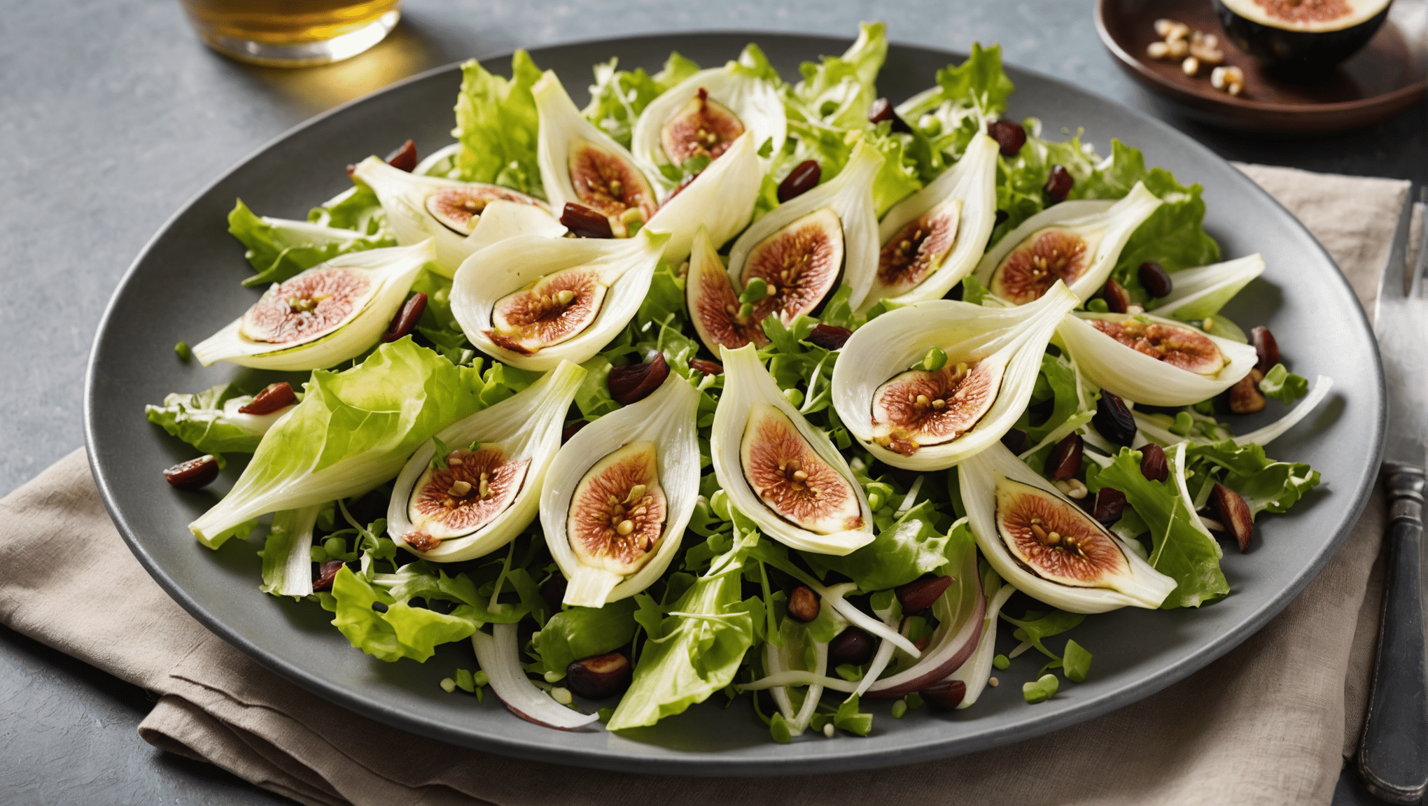 Endive Salad with Fig Vinaigrette