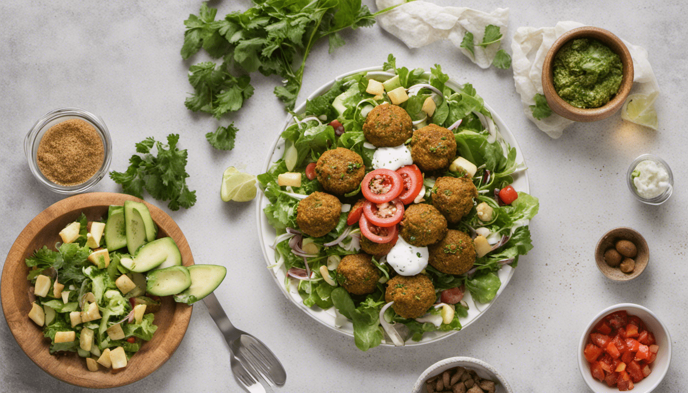 Falafel Salad - Your Gourmet Guru