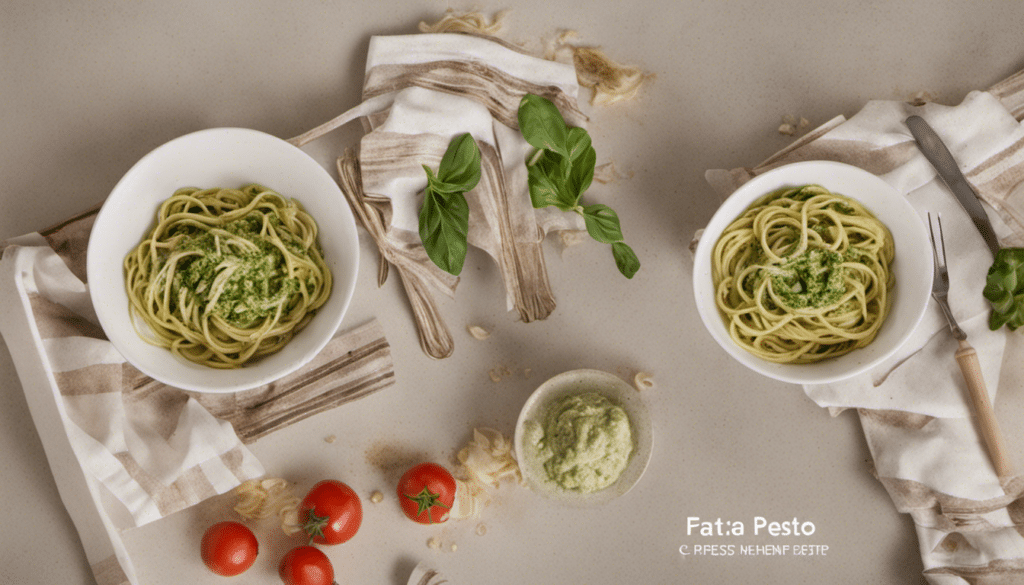 Fat Hen Pesto for Pasta Dishes
