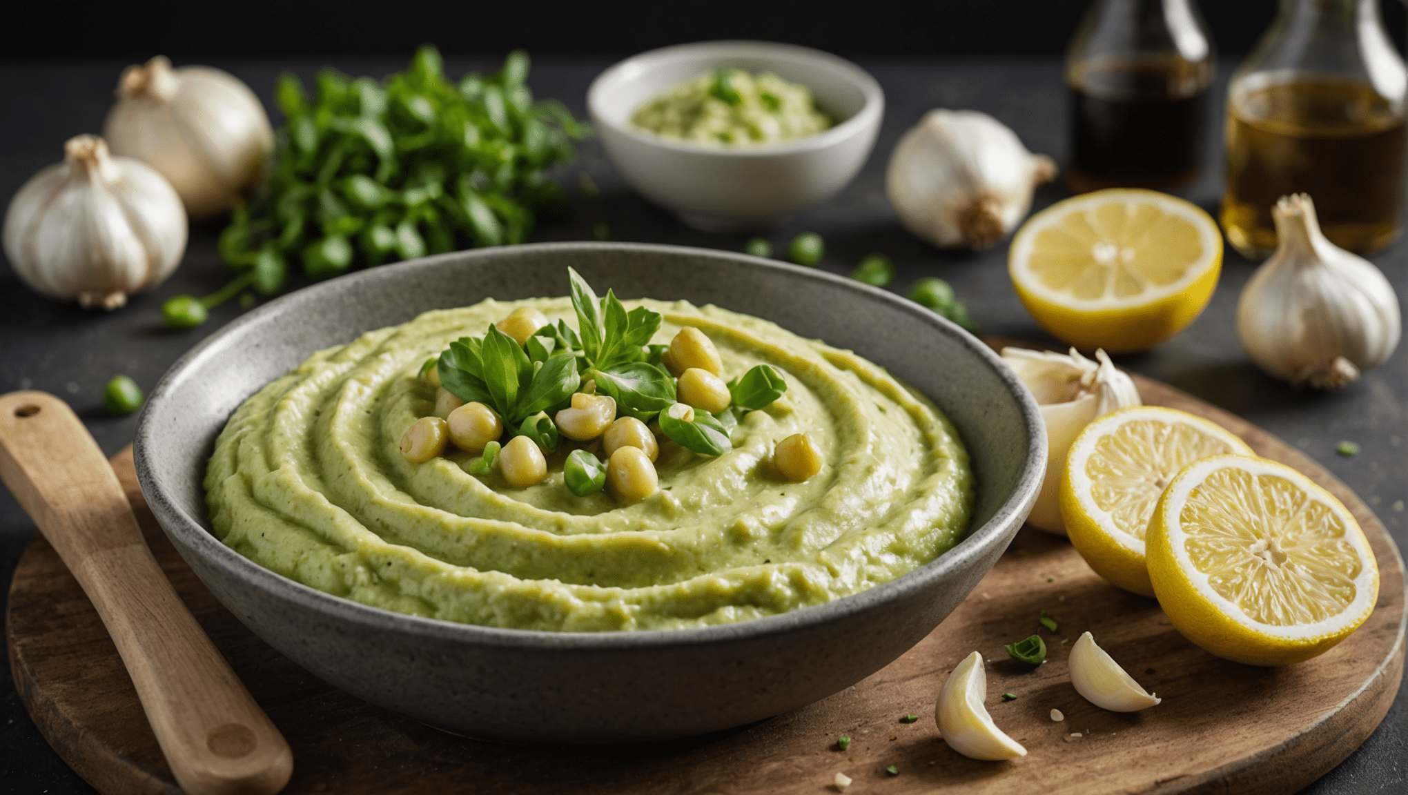 Fava Bean Puree with Garlic and Lemon