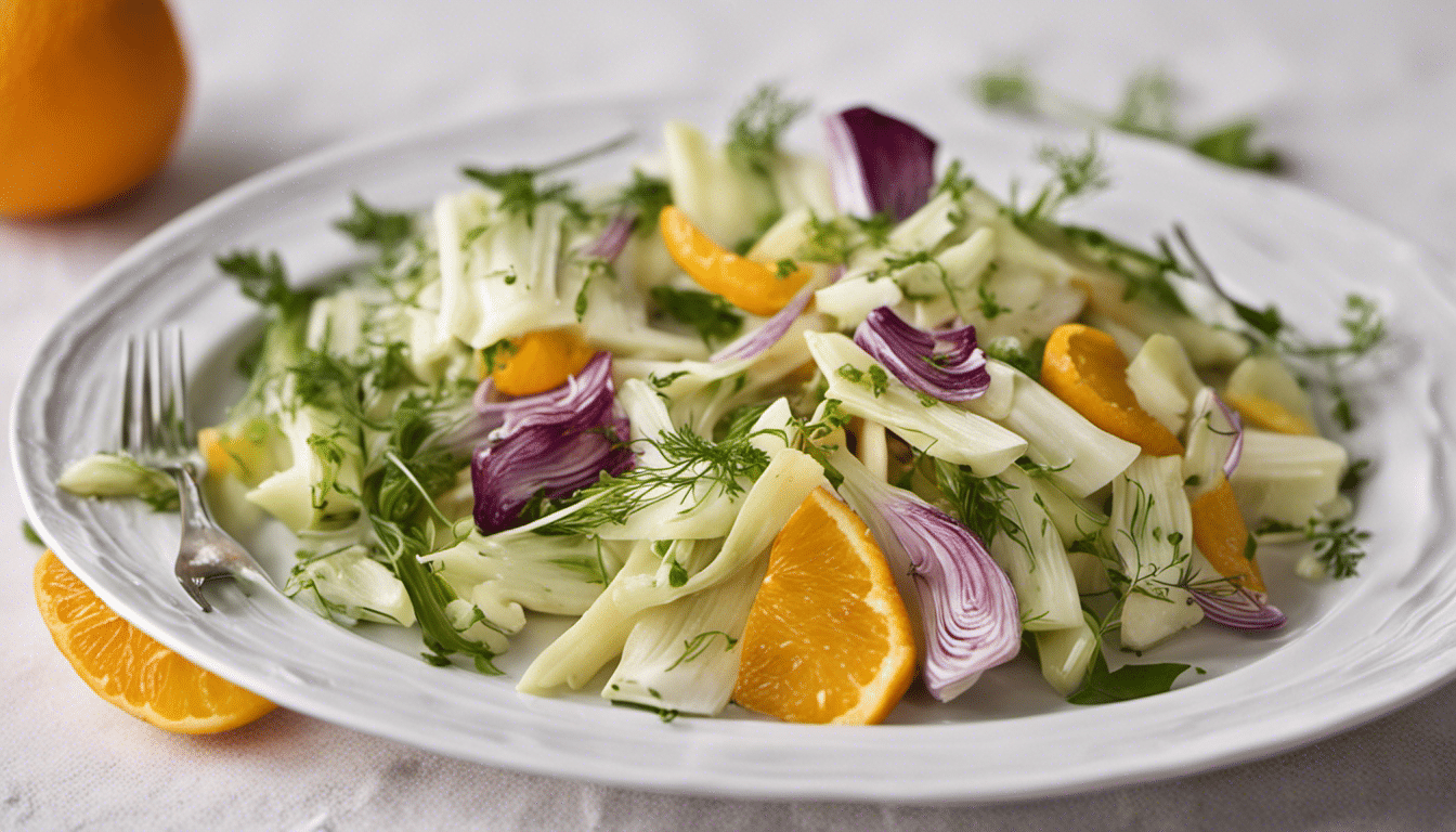 Fennel, Orange and Chicory Salad