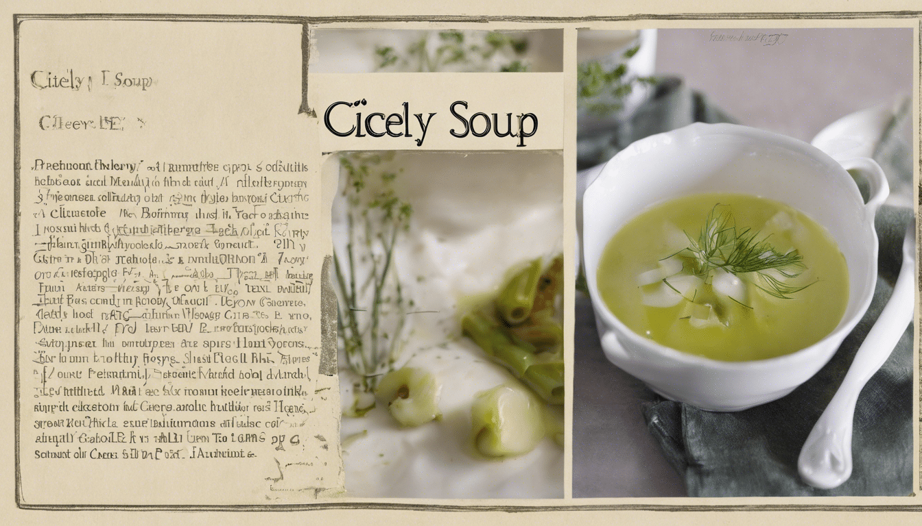 Fennel and Cicely Soup