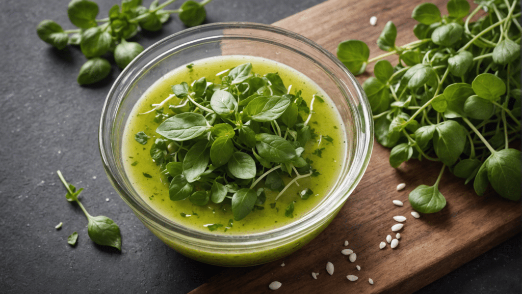 Fermented Chickweed Dressing