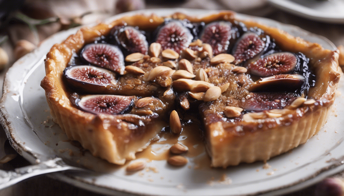 Fig and Almond Tarte Tatin