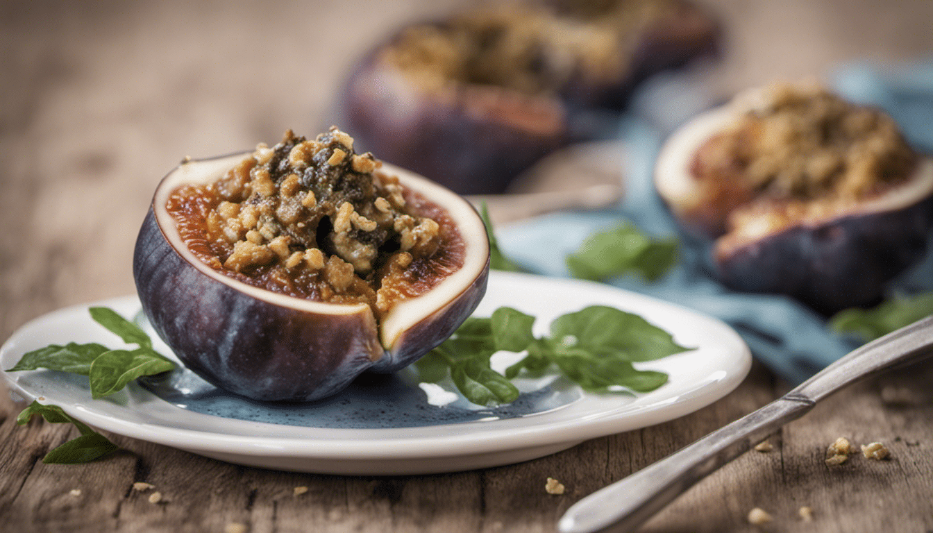 Figs Stuffed with Blue Cheese