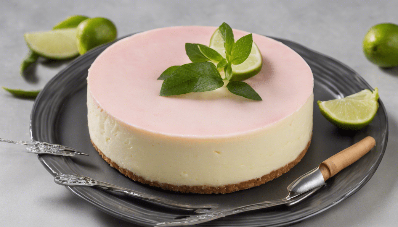 Finger Lime Cheesecake