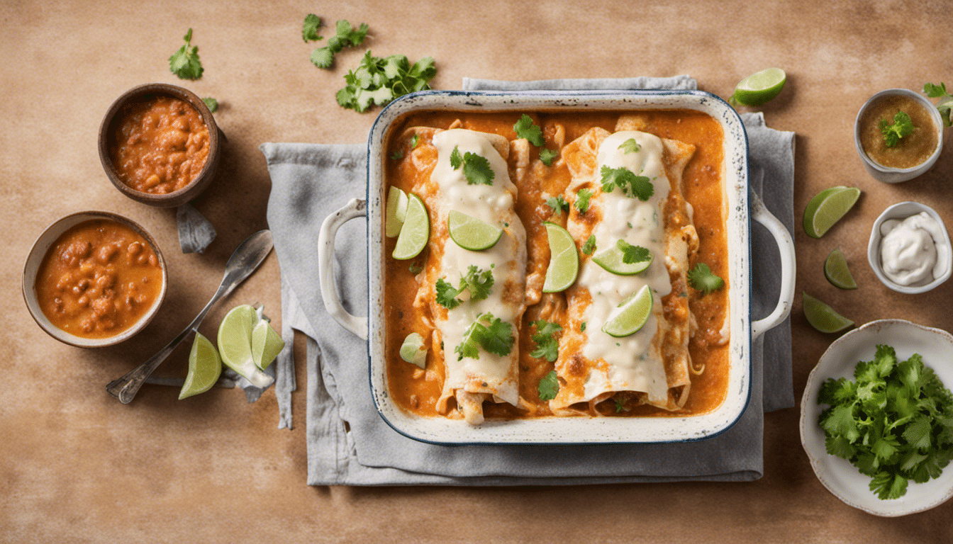 Fish Enchiladas with Creamy Chipotle Sauce