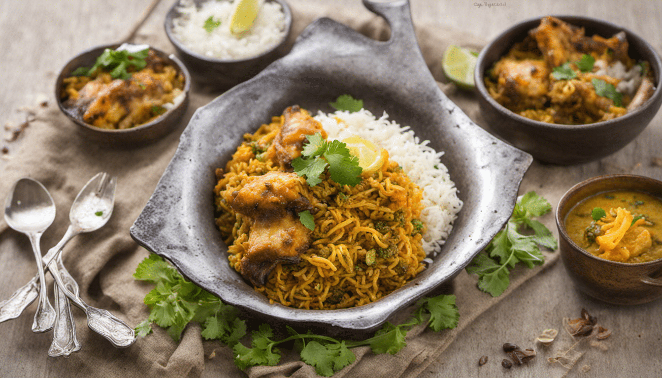 Fish Macher Jhol Biryani