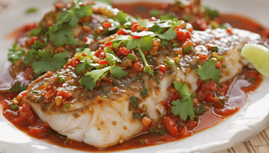 Fish in Serrano Chili Sauce