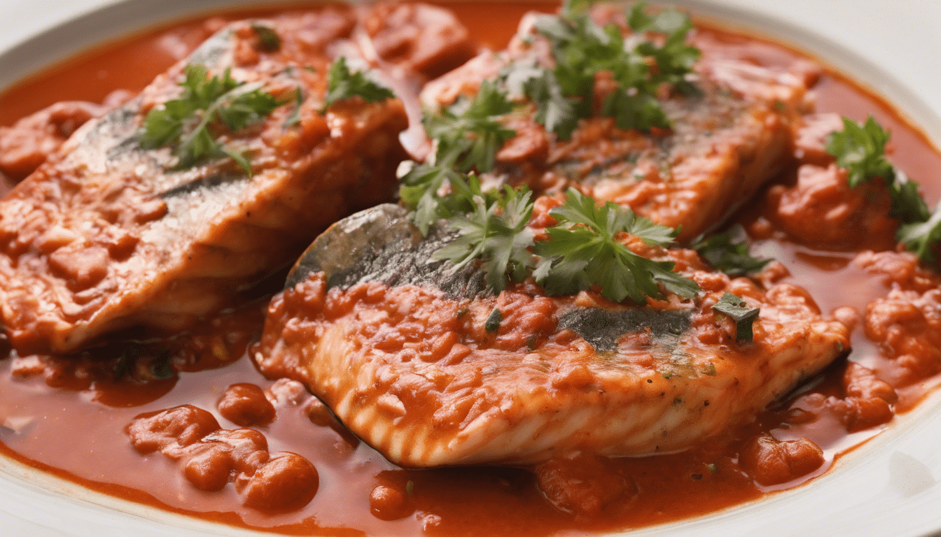 Fish in Spicy Tomato Sauce