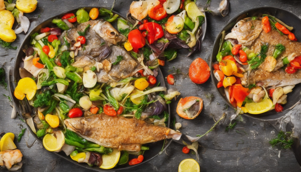 Fish with Vegetables