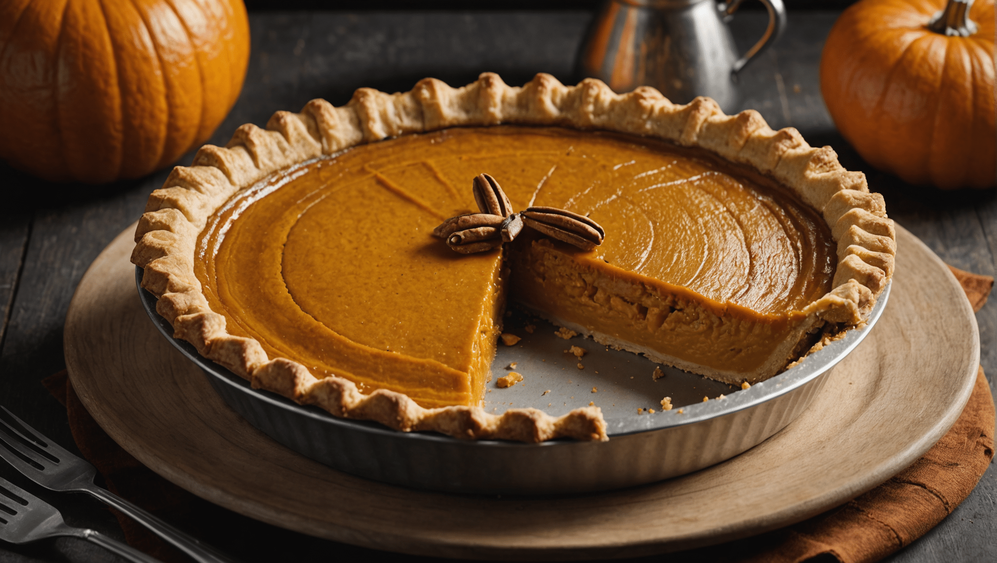 Fluted Pumpkin Pie