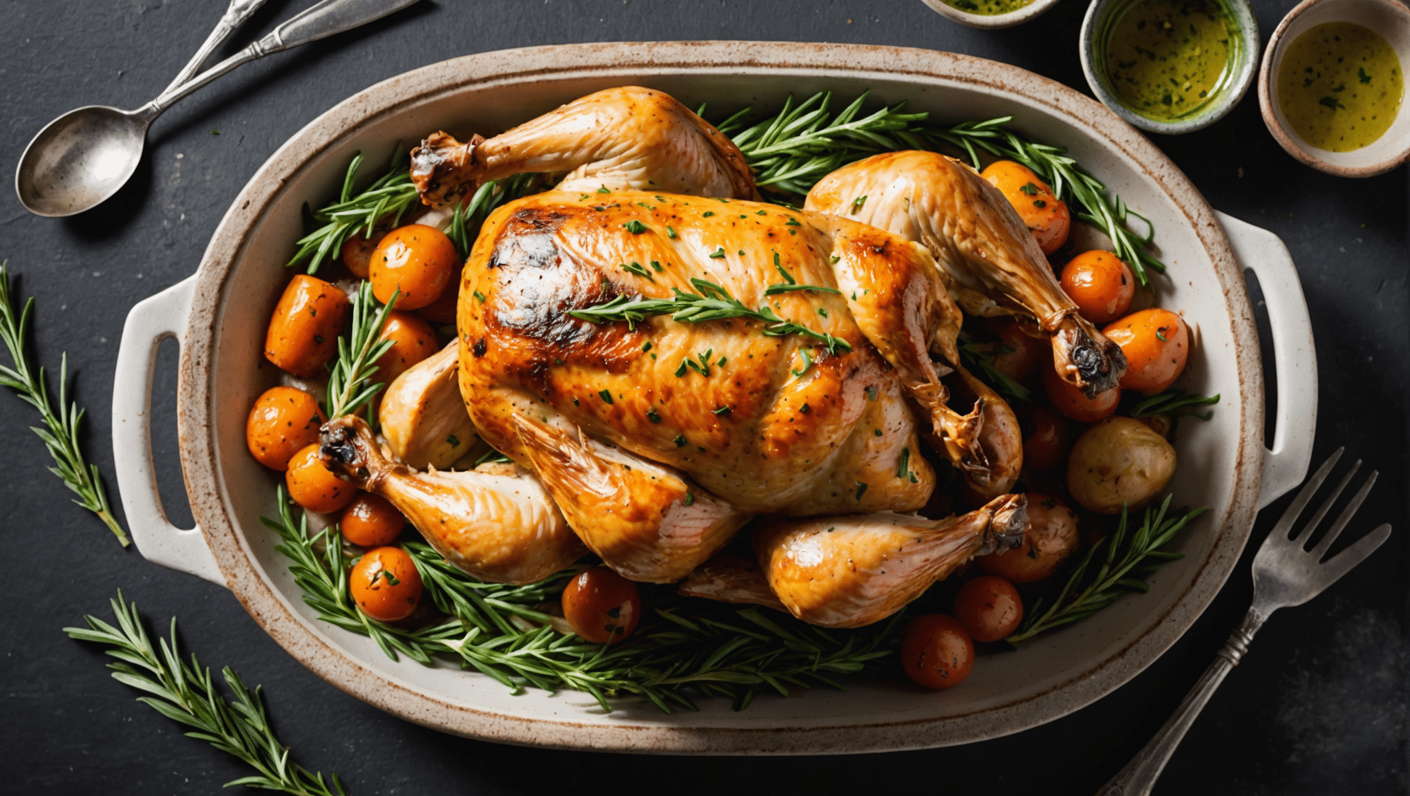 French Tarragon Roast Chicken