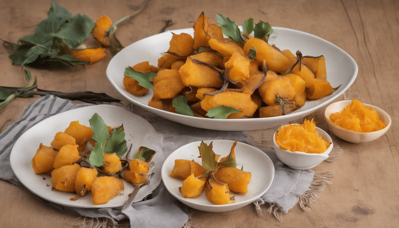 Fried Calabaza Flowers