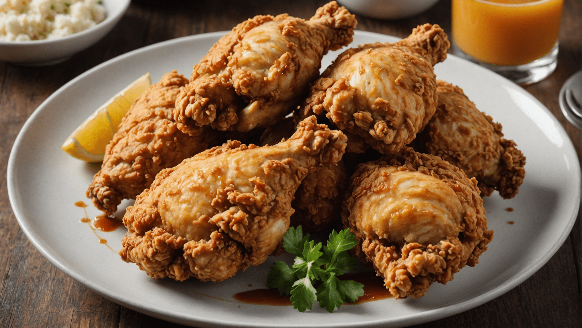 Fried Chicken with Kencur: A delicious twist on the classic fried chicken dish