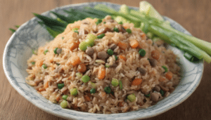 Fried Rice with Ricebeans