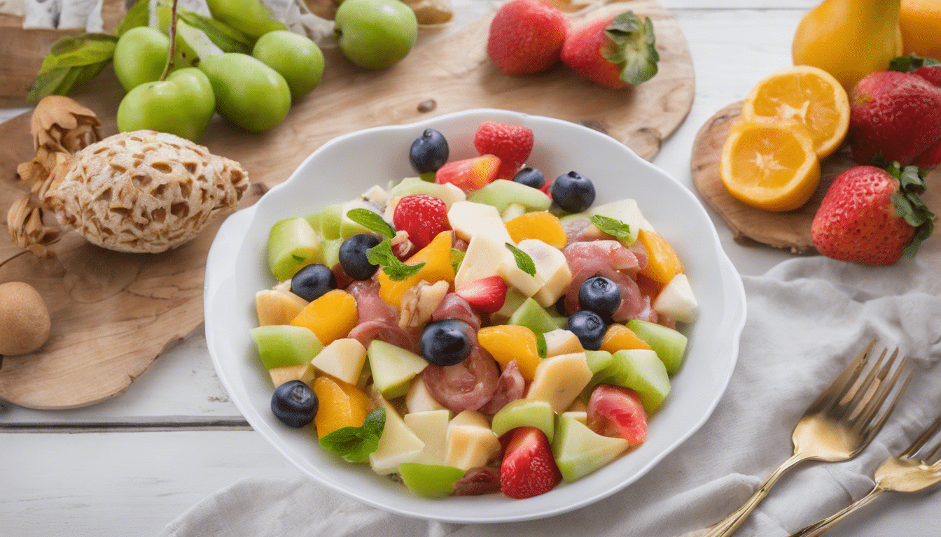 Fruit Salad with Lanzones